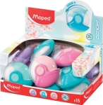 MapedEraser Zenoa Plus in rotating case pastel colors-Price for 15 pcs.Article-No: 3154141232114