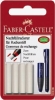 Faber CastellReplacement erasers, white, pack of 4 for Faber-Castell-Price for 5 pcs.Article-No: 6933256612465