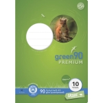 URSUS greenBooklet, A5, 90g/m², 16 sheets, Lin.10, squared with margin 040780010Article-No: 9001939834002