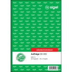 SIGELAuftragsbuch, A5, 3x40 Blatt SD002Artikel-Nr: 4004360910067