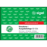 SIGELIssue/receipt receipt, A6, 2x40 sheets SD026Article-No: 4004360930980