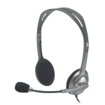 LOGITECHHeadset H110, stereo, wired, black 981-000271Article-No: 5099206022423