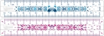 MapedRuler 15cm Study Fancy 2 motifs pink and blue 245301-Price for 2 pcs.Article-No: 3154142453013