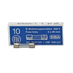 ELUFine fuse, slow 5x20 0.630A-Price for 10 pcs.Article-No: 186455
