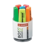 STABILOHighlighter BOSS® ORIGINAL, round box with 6 pens 7006-Price for 7 pcs.Article-No: 4006381214575