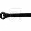 ABBCable ties with steel lug 4.8x186 TY525MXR black-Price for 100 pcs.