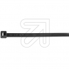 plicaCable tie black 4.5 x 200 UV-stabilized-Price for 100 pcs.Article-No: 193920