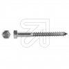 EGBHexagon wood screws 8.0x80 stainless steel A2-Price for 15 pcs.Article-No: 196720
