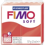 STAEDTLERModeling clay FIMO® soft, 57 g, Indian red 8020-24-Price for 0.0570 kgArticle-No: 4006608809492