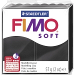 STAEDTLERModeling clay FIMO® soft, 57 g, black 8020-9-Price for 0.0570 kgArticle-No: 4006608809898