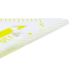 ARISTOWall board TZ triangle 80 cm, with handle, transparent plastic AR1650WArticle-No: 9003182165056