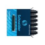 SCHNEIDERStandard ink cartridge for fountain pens, black, box of 6 SN6601-Price for 6 pcs.Article-No: 4004675066015
