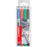 STABILOPermanent markerWrite-4-all® superfine, 0.4 mm, case with 4 pens 166/4Article-No: 4006381137188