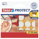 TESAFelt gliders Protect® round, 18 x 18 mm, white, 16 pieces 57892-00000-00Article-No: 4042448884992