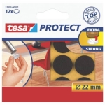 TESAFilzgleiter Protect® rund, 22 x 22 mm, braun, 12 Stück 57893-00001-00Artikel-Nr: 4042448885029