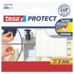 TESASchutzpuffer Protect® Lärm-/Rutschstopper, 8 x 8 mm, trans 57898-00000-00Artikel-Nr: 4042448885067