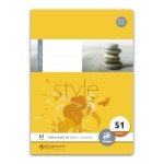 STAUFEN STYLEOctave notebook Style, A6, 80g/m², Lin.51, lined, 32 sheets 040632051Article-No: 9002244556177