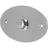 KlöcknerUP contact plate V2A oval, stainless steelArticle-No: 221590