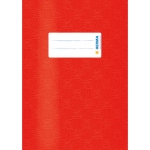 HERMABook cover, A5, plastic, opaque/red 7422Article-No: 4008705074223