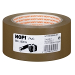 NOPIPacking tape brown 50mmx66m 57215-00000-01-Price for 66 meterArticle-No: 4042448041470