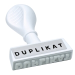 WEDOStempel Text Duplikat , 45x6mm 193 14Artikel-Nr: 4003801005843