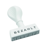 WEDOStempel Text Bezahlt , 45x6mm 193 9Artikel-Nr: 4003801006055