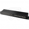 S-ConnPatch panel Cat.6A 16 ports 19 75068 black
