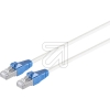 S-ConnEASY-PULL patch cable, CAT6A, white, 0.25m 08-27006Article-No: 235845