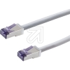 S-ConnFlexline patch cable CAT6A S/FTP, gray, 0.5m highly flexible, short plugs, 500MHz, FL31-28010Article-No: 235935