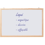 FRANKENWriting board memo board steel, wooden frame, 800 x 600 mm, white UMZ92099Article-No: 4016946192316