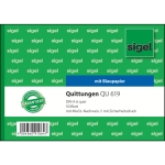 SIGELReceipt with VAT proof, A6 landscape, 50 sheets QU619Article-No: 4004360910647