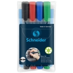 SCHNEIDERPermanent marker Maxx 130, round tip, refillable, 1-3 mm, 4 pieces, assorted SN113094Article-No: 4004675021533