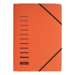 PagnaElastic folder A4 pressboard orange with corner elastic and 3 flaps 24007-12Article-No: 4013951007864