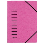 PagnaGummizugmappe A4 Pressspan rosa mit Eckspanngummi und 3 Einschlagsklappen 24007-34Artikel-Nr: 4013951015524