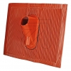 A.S. SatAluminum roof tiles 50x45cm red, with cable entry