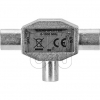 EGBplug-on distributor 1x plug/2x socket-Price for 10 pcs.Article-No: 255105