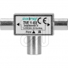 AxingPlug-on distributor 1x socket/2x plug TVE 1-03