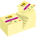 3MHaftnotiz Post-it Z-Notes 76x76mm Super Sticky gelb-Preis für 12 StückArtikel-Nr: 4064035065577