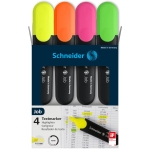 SCHNEIDERHighlighter Job, refillable, assorted, cardboard case of 4 SN50-1500Article-No: 4004675015006