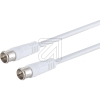 S-ConnSatellite connection cable F-Quick, 100dB, white, 1.5m 80102-128Article-No: 258745