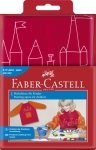 Faber CastellMalschürze Ärmel lang rot-orange Klettverschluss 201204Artikel-Nr: 4005402012046