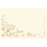 Christmas money envelope, cream 22-5726-Price for 25 pcs.Article-No: 9004546551416