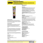 UHUWood glue EXPRESS D2, solvent-free, stand-up tube with 60ml 45730-Price for 0.0600 literArticle-No: 4026700457308