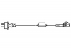 Best SeasonSYSTEM LED start cable 1,8m white 466-28Article-No: 862665