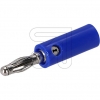 EGBBanana plug 4 mm blue 56200-B-Price for 5 pcs.Article-No: 271335