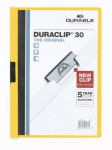 DurableKlemm-Mappe Duraclip 04 gelb für 30 Blatt 220004Artikel-Nr: 4005546210315
