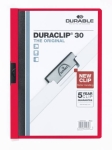DurableClamping folder Duraclip 03 red for 30 sheets 220003Article-No: 4005546210308