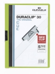 DurableKlemm-Mappe Duraclip 05 grün für 30 Blatt 220005Artikel-Nr: 4005546210322