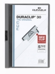 DurableClamping folder Duraclip 57 anthracite for 30 sheets 220057Article-No: 4005546209203