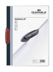 DurableKlemm-Mappe Swingclip A4 30Bl Rot 2260-03Artikel-Nr: 4005546205205
